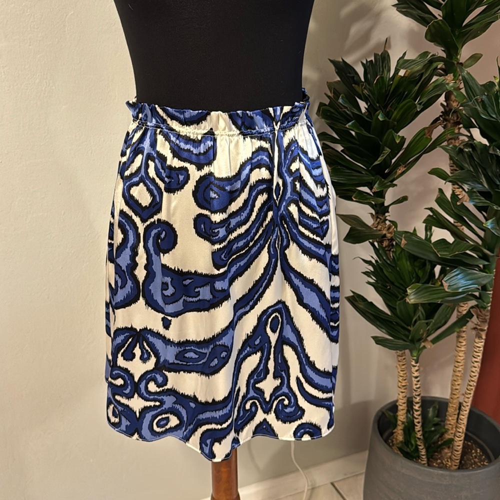 Amour Vert Silk Skirt